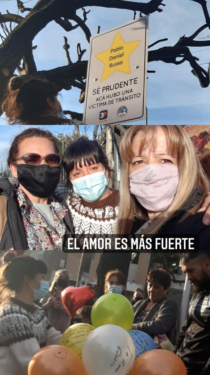 Hoy llego un dia especial hoy en 3 de febrero se colocó el cartel de  PABLO que grita se prudente aqui perdi mi vida por un conductor sin respeto a la vida
Hoy ese abrazo valió más que mil palabras
Por siempre Pablo

<a href="/malditaspicadas/">Malditas Picadas</a>