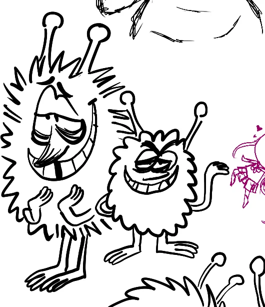 normal moomin drawings 