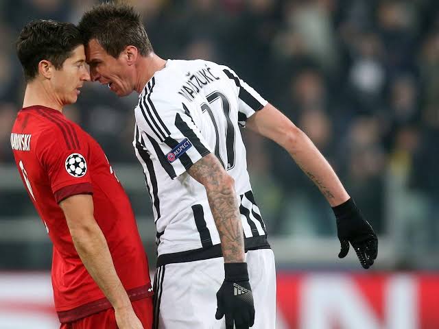 Happy birthday to Robert Lewandowski. Idk but found this random picture when we played Bayern 5 years ago  