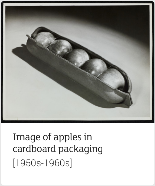 Dear .<a href="/sainsburys/">Sainsbury's</a>, really enjoying looking back at your packaging collection over the decades.
Any chance you could bring back your cardboard packaging for fruit so that we have the chance to recycle it after use? Great for the 🌍🌳