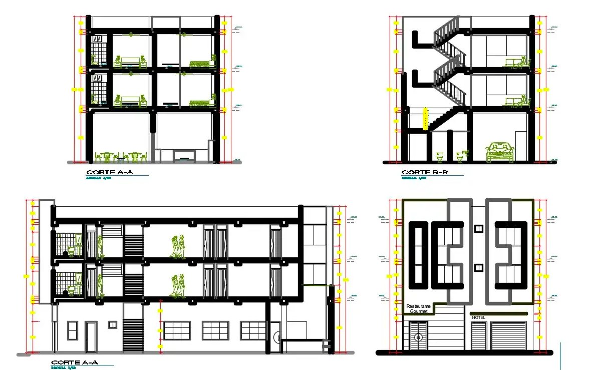 Elevation Drawing Of House Design In Autocad Cadbull 1080x1350
