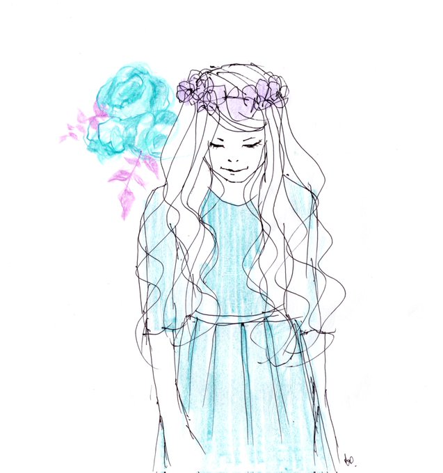 花冠のtwitterイラスト検索結果