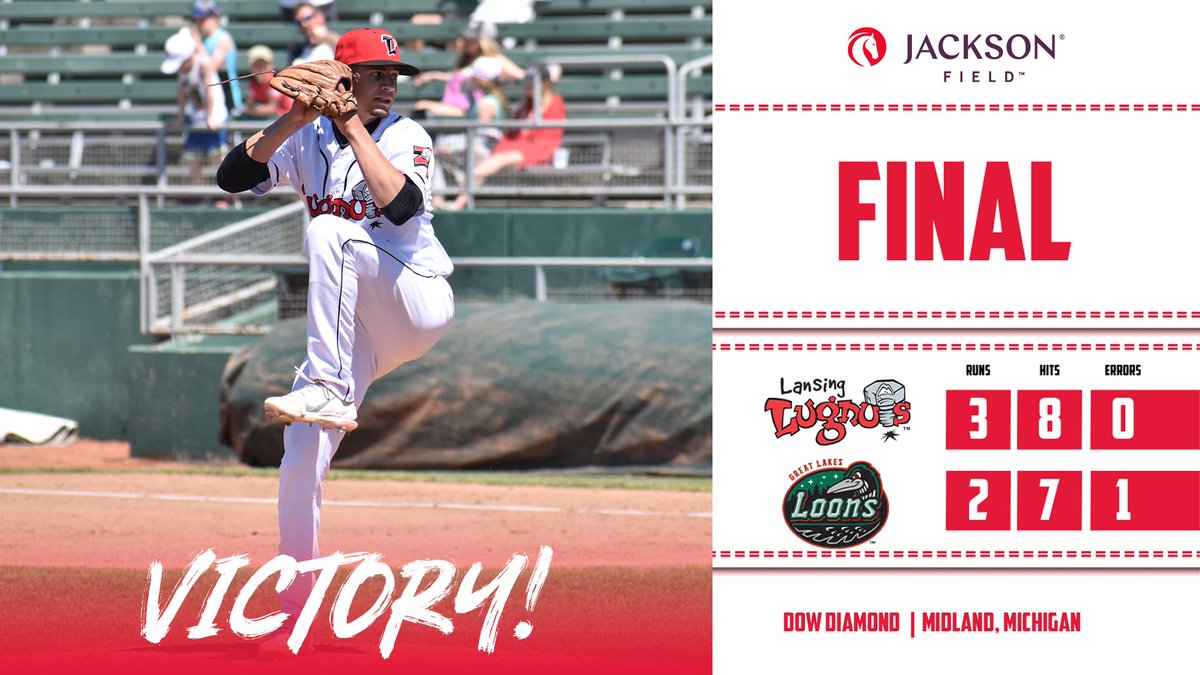 LansingLugnuts's tweet photo. An @austinbeck222 RBI single in the 10th lifts the Lugnuts to victory!

W: @B_Withers28 (2-1), with a season high three scoreless innings

SV: Charles Hall (8) https://t.co/tN5aQjI7Fm