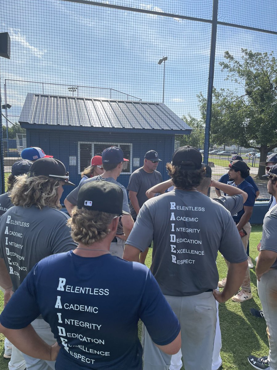 RSC_Baseball's tweet photo. What a great day for our first intersquad! Loved seeing these guys compete all day and really showing some grit. Looking forward to the grind baby!! #team50 #RaiderNation #dodamage #createhavoc https://t.co/JvUddSFiJ7