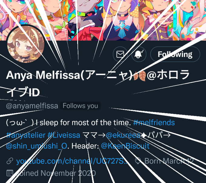 I have finally studied the blade my father taught me

thank you Anya 