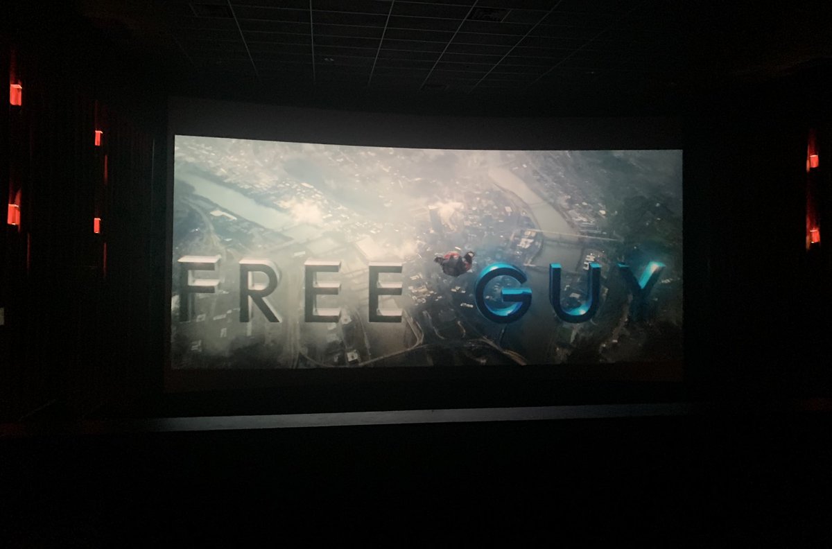 TravisChristie's tweet photo. Finally, a movie in a theater! https://t.co/VG0Vn2dmgL