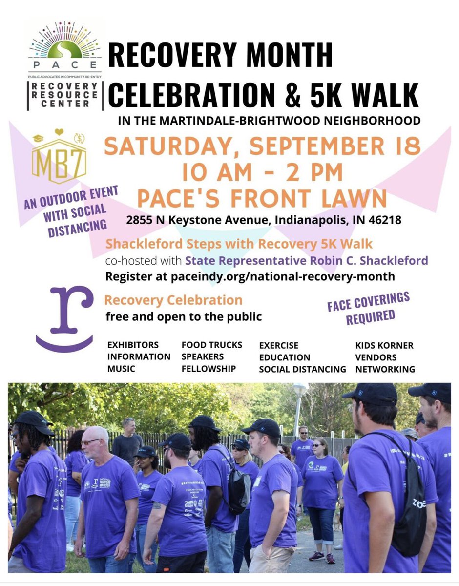 WALKERS STILL NEEDED &amp; WE WOULD LOVE TO HAVE YOU!!! REGISTER HERE paceindy.org/national-recov…
