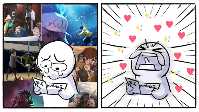 anytime i think/see/hear true damage 