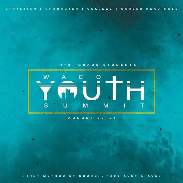 Always A Pleasure To Go Back To My Hometown Waco, TX Baby!! 

Such An Honor To Be Closing Out The Waco Youth Summit!! 

If You're In The "254" Area Come Through!! 

📍 First Methodist Church 1300 Austin Ave. Waco, TX