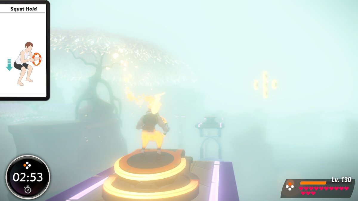 calebwillden's tweet image. Jumping through a haunted canyon. Trying to get back into #RingFitAdventure #NintendoSwitch