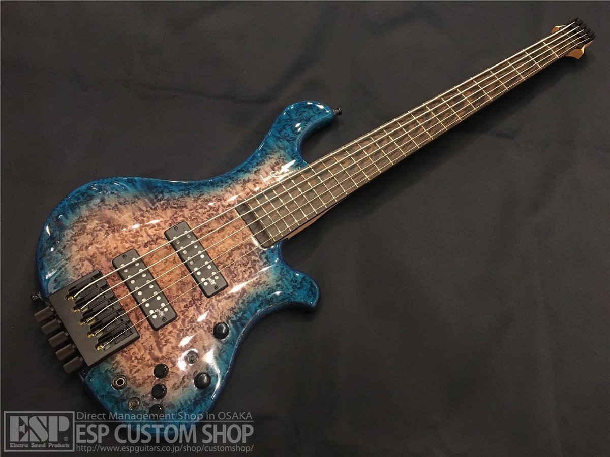 LORE CROW LCB-001 5弦ベース ヘッドレスベース 新商品情報！】LORE CROWのヘッドレス5弦ベース『LCB-001』から