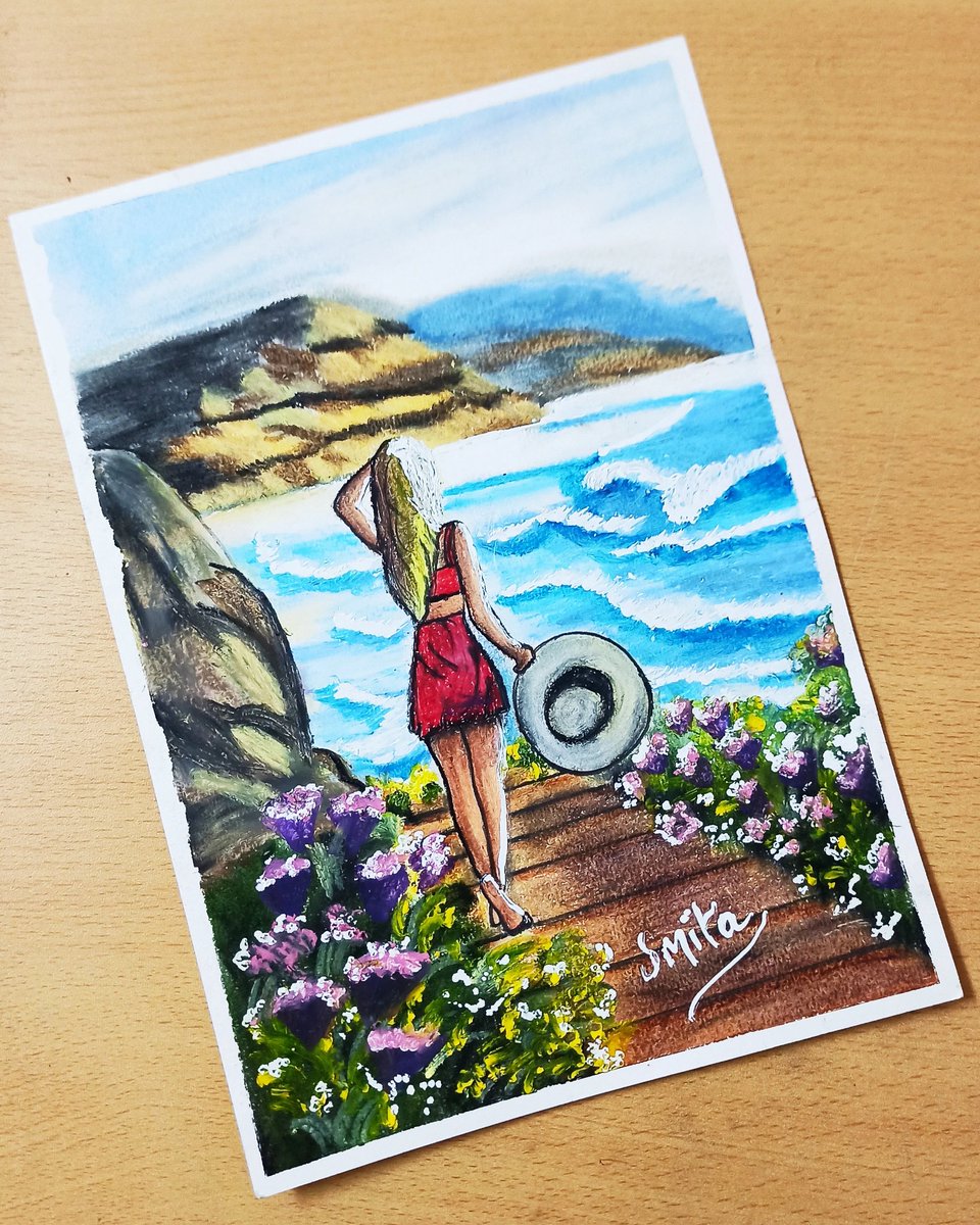 KuchDilKi's tweet photo. “Life takes you down many paths, but the best ones lead to the beach.”
#ipainttheworld
#paintingheals #paintforlife #oilpainting #seabeachpainting #wavesoflife #seascapes https://t.co/cCxlVyCdRX