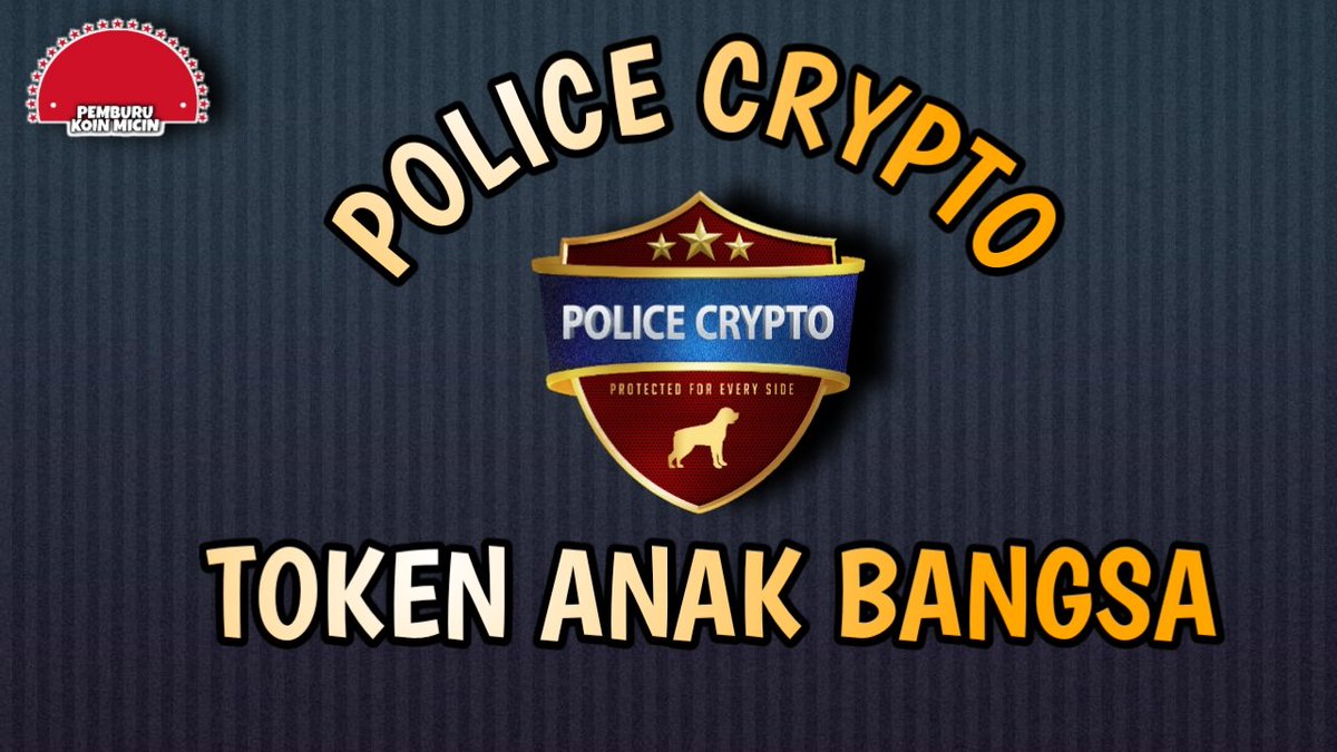pemburu_micin's tweet photo. Police crypto token anak bangsa
https://t.co/ywaun8DNxH
#policecrypto #btc #eth #bnb #cryptocurency #pemburukoinmicin https://t.co/WIChQPHQ30