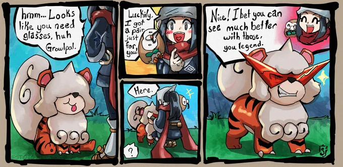 ~New Look~ #Growlithe #PokemonLegendsArceus 