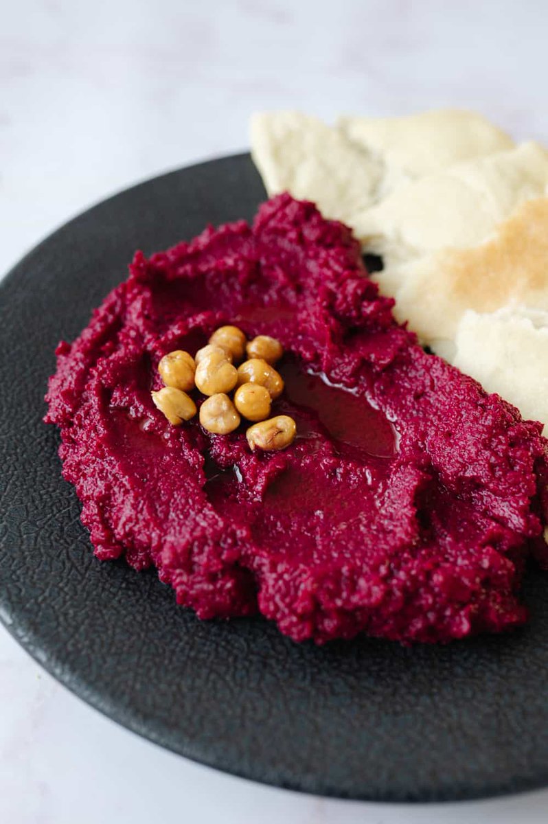Roasted Beetroot Dip that's very allergy-friendly buff.ly/3sHV7i3