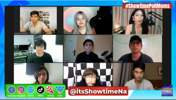 Our featured OOTD ngayong #ShowtimePollMoms Sabado, Skip Saturday promotes one of their original composition LANDAS para sa Showtime Onliners!