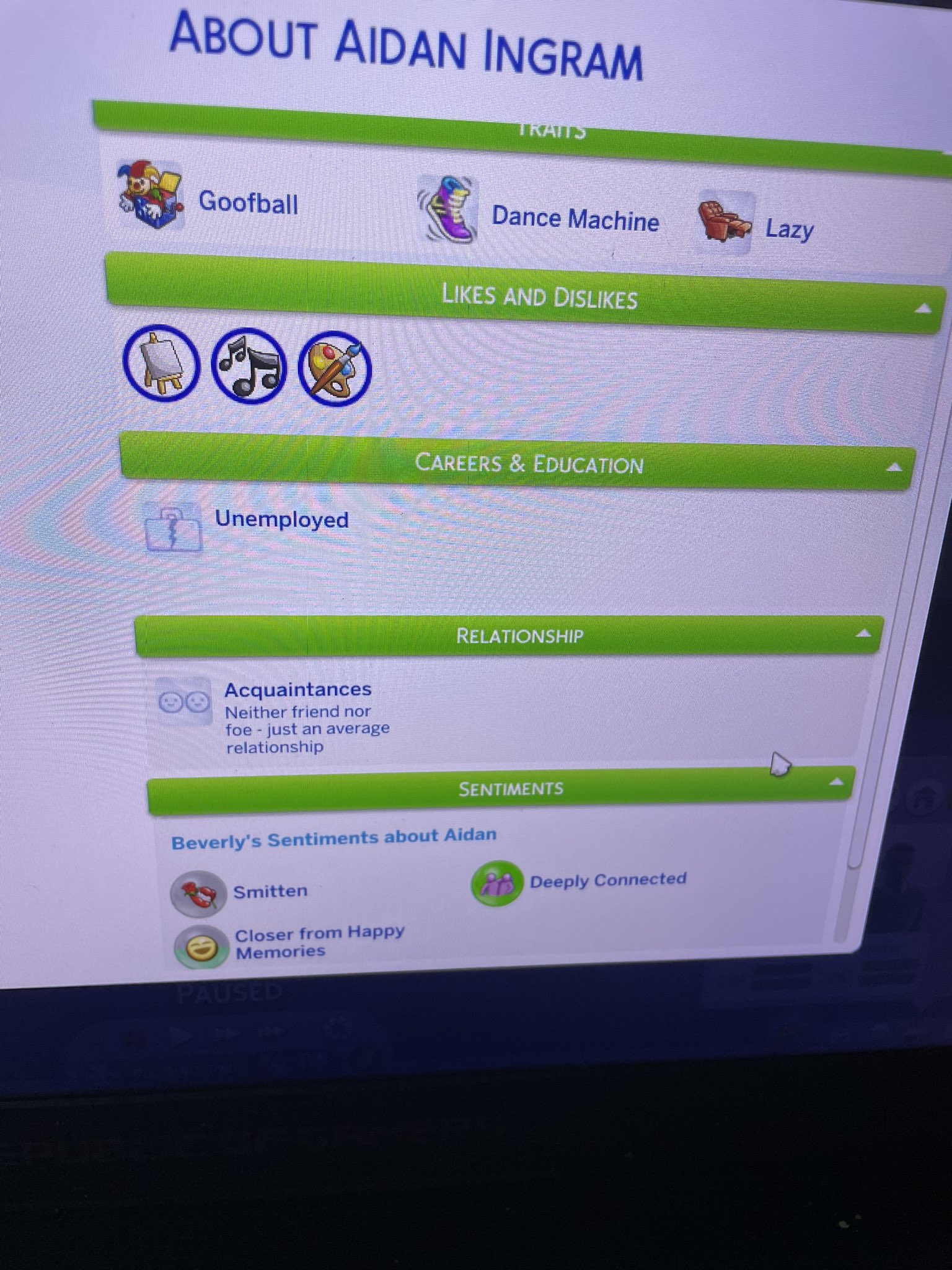 My sims are no longer married???!!!! They just had a wedding and have a baby on the way. And suddenly they’re not even married anymore. I don’t use mods. Their marriage legit just disappeared. https://t.co/0yYqVDLZYg