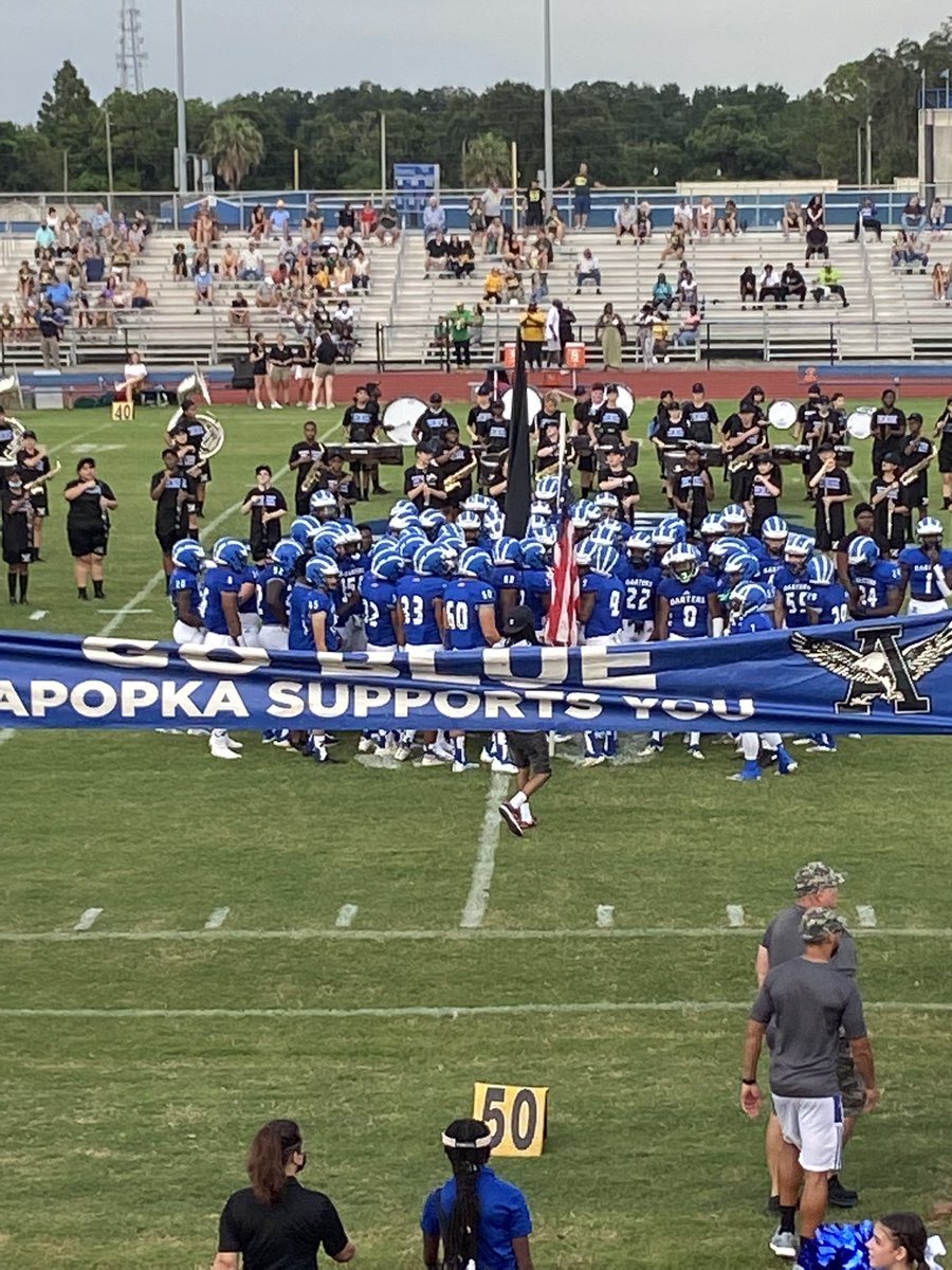 CoverApk's tweet photo. Man oh man, it was great to be back…football, band, cheer, the fans, and especially well done @APKSTUDENTSECT ! https://t.co/DLbiypblk0