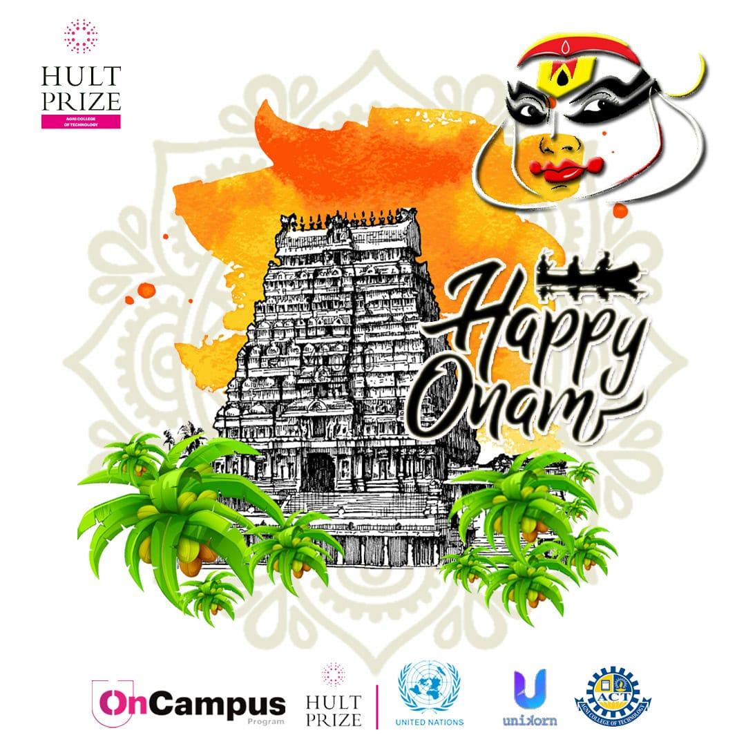 Giving ,sharing , loving ,celebrating together- that's the essence of onam, May this year's onam celebrating  bring fun to and your friends and family.

Best,
Hultprize - Agni college of techonology, chennai
<a href="/AgnishwarJ/">AgnishwarJayaprakash</a> 
<a href="/hultprize/">Hult Prize</a> 
<a href="/ActAgni/">Agni College of Tech</a>