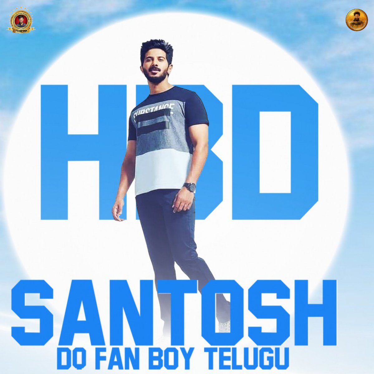 Dulquer Telugu Fans (@dulquer_tfc) on Twitter photo • Happy birthday to Our Co Admin Santosh 🤗 Wishing you good health and happiness 🙌
Have a great year ahead @Fan_boy_of_Dq1
this journey no to Be END 🤝
#HBDSantosh
<a href="/dulQuer/">Dulquer Salmaan</a> #DulquerSalmaan #Kurup • Happy birthday to Our Co Admin Santosh 🤗 Wishing you good health and happiness 🙌
Have a great year ahead @Fan_boy_of_Dq1
this journey no to Be END 🤝
#HBDSantosh
<a href="/dulQuer/">Dulquer Salmaan</a> #DulquerSalmaan #Kurup
