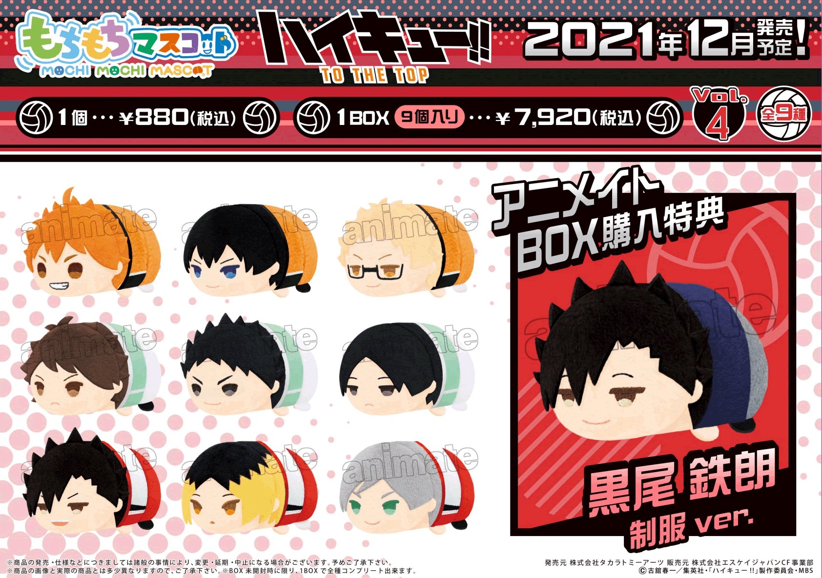 ハイキュー‼︎ もちもちマスコットvol4 国見英 ハイキュー!! もちもちマスコット vol.4 国見英 ハイキュー もち