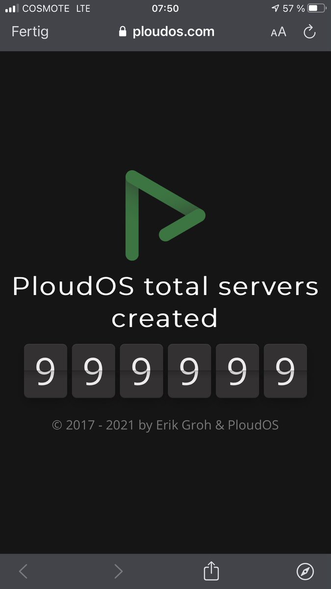 PloudOS's tweet image. We have reached the 1.000.000 created Servers 🎉🎉🎉!!! Thank you so much 😊 🎉🎉🥺☺️