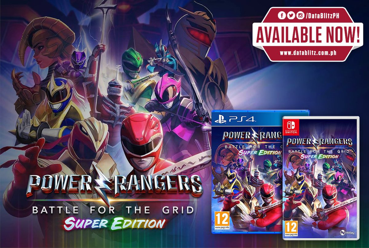 DataBlitz on Twitter "IT'S MORPHIN TIME! Power Rangers Battle for the