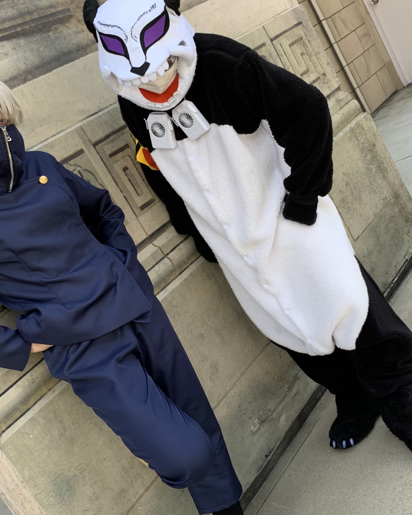 呪術廻戦/パンダ先輩/コスプレ/衣装【送料込】