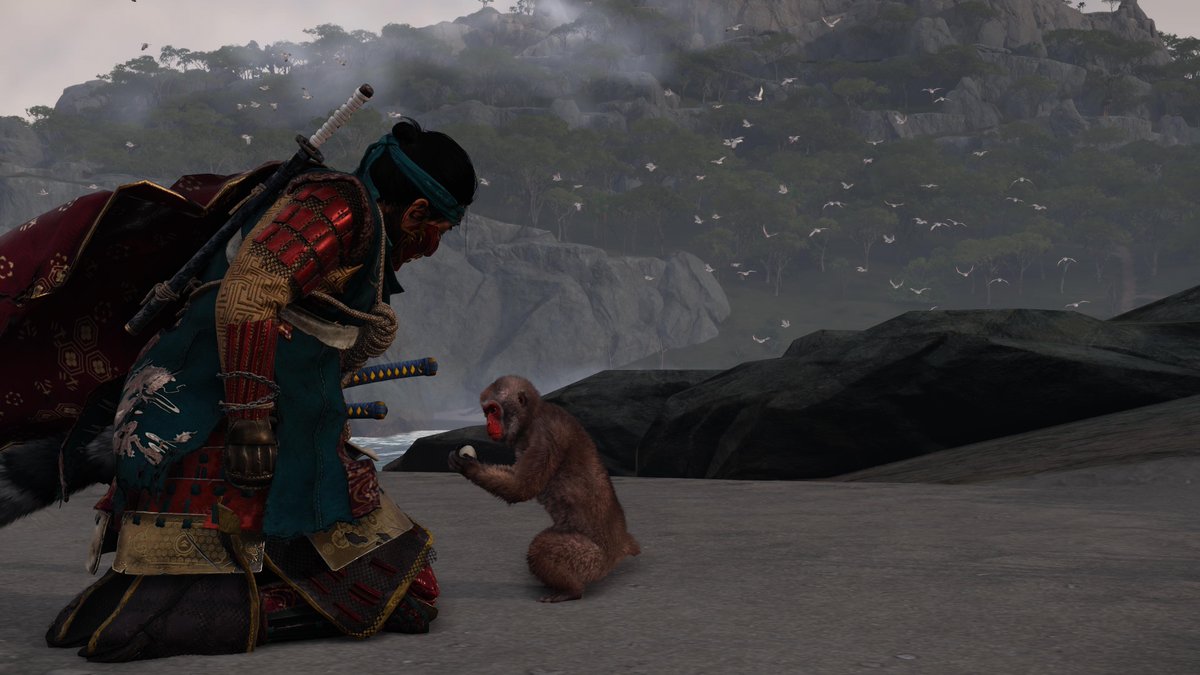 MOOOOOONKEEEEEEEE #PS5Share, #GhostofTsushima