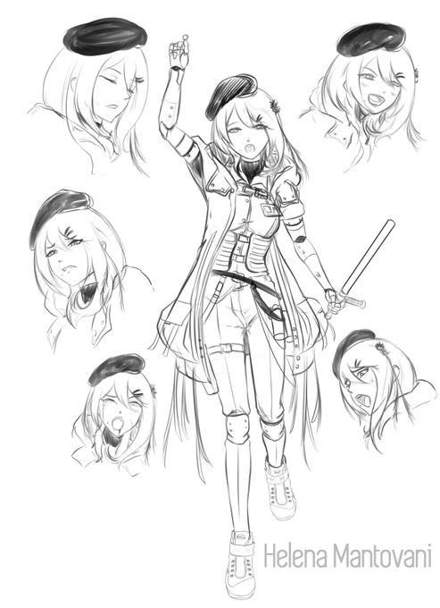 Developing the old ocs? Nah lame
Create a new oc? That's more like it 