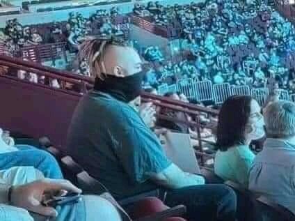 Wrestling__crew's tweet image. Looks like Bray Wyatt has attended AEW Rampage tonight. 
#AEWRampage #SummerofPunk #cmpunkday