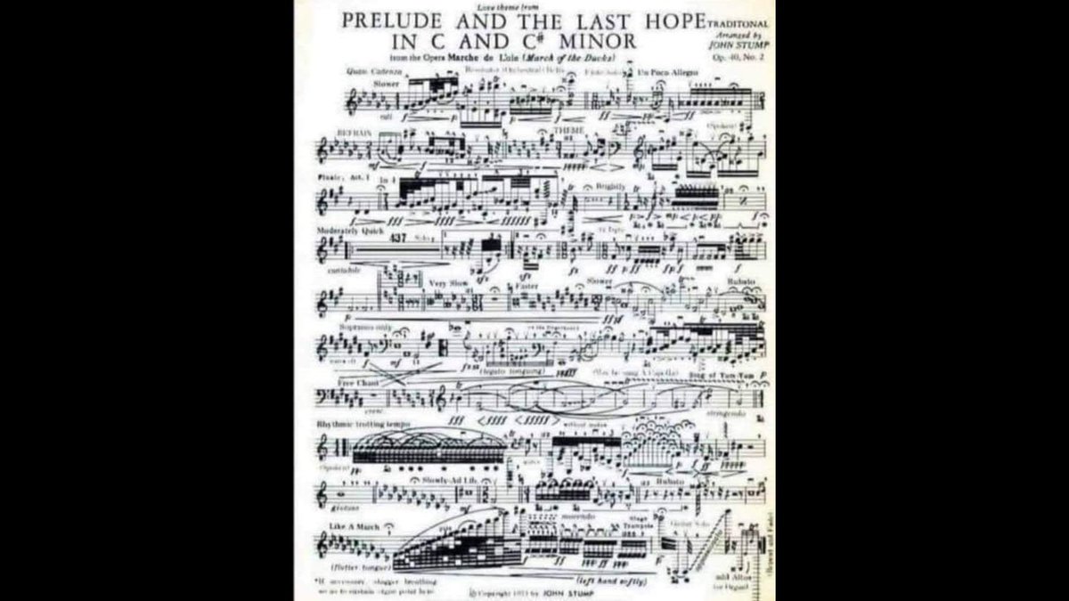 Сложное музыкальное произведение. Prelude and the last hope in c and c# Minor. Prelude and the last hope. Джон Стамп — Faerie's aire and Death Waltz. Джон Стамп композитор.