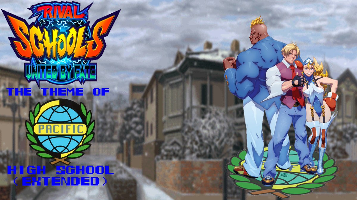 AxelHunter321's tweet photo. Rival Schools: United by Fate (PS1) - The Theme of Pacific High School (Extended) #RivalSchools #PS1 #RivalSchoolsUnitedbyFate #RoyBromwell #TiffanyLords #BomanDelgado #PacificHighSchool #Capcom https://t.co/pYXNdXm7ip https://t.co/k32VtI33d6