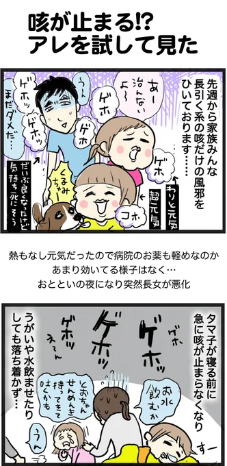 『咳に置きタマ』ならぬ『咳に置きネギ』試してみた結果🧅
※あくまで民間療法/夜間の応急処置としてどうぞ

#コミックエッセイ 