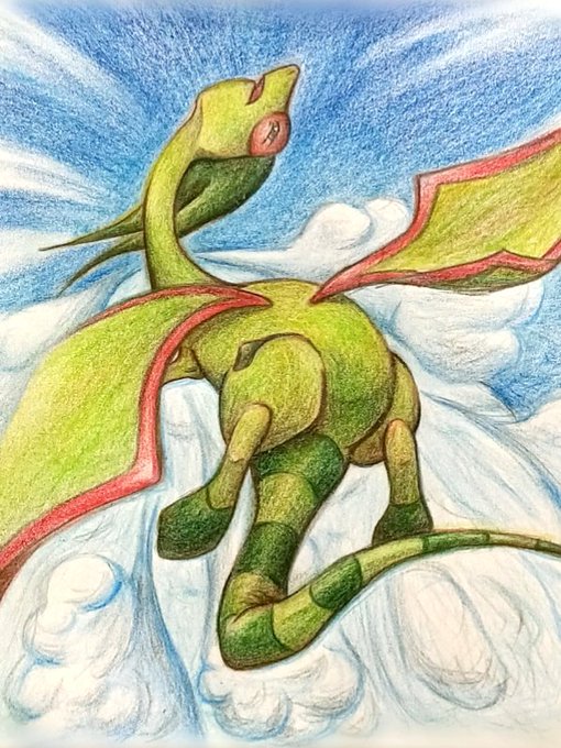 フライゴンのtwitterイラスト検索結果 古い順