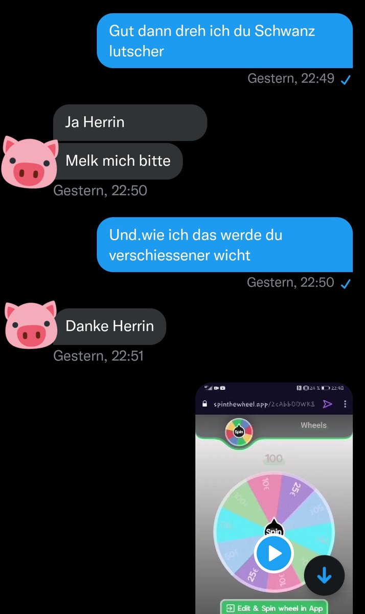 OGFartQueen's tweet photo. Wieder geilen dom chat gehabt, so sollten Sklaven sein los melden und nach machen. Wer von euch 🐷 traut sich!
#findom #geldherrin #zahlsklave #melkung
#geldherrin #zahlsklave #moneypig #moneyqueen #zahlsau #moneyslaves #geldfotze #domchat #domina #dom https://t.co/t7feFMHoep
