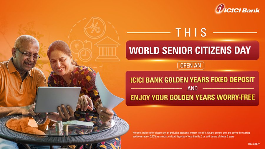 This World Senior Citizens Day Invest For Your Golden Years With ICICI Bank FD: Check Details - Goodreturns