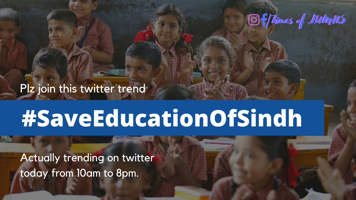 #SaveEducationOfSindh
Shame shame
