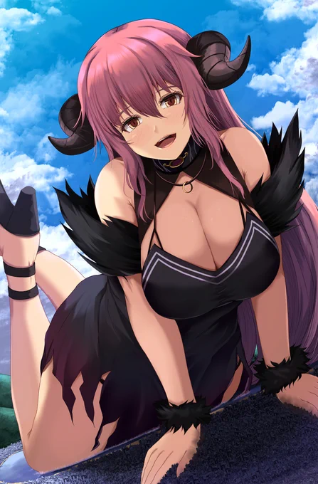 #ド直球に言いますがフォローしてください
オリジナル巨女女神、悪魔か原神描いてます! 