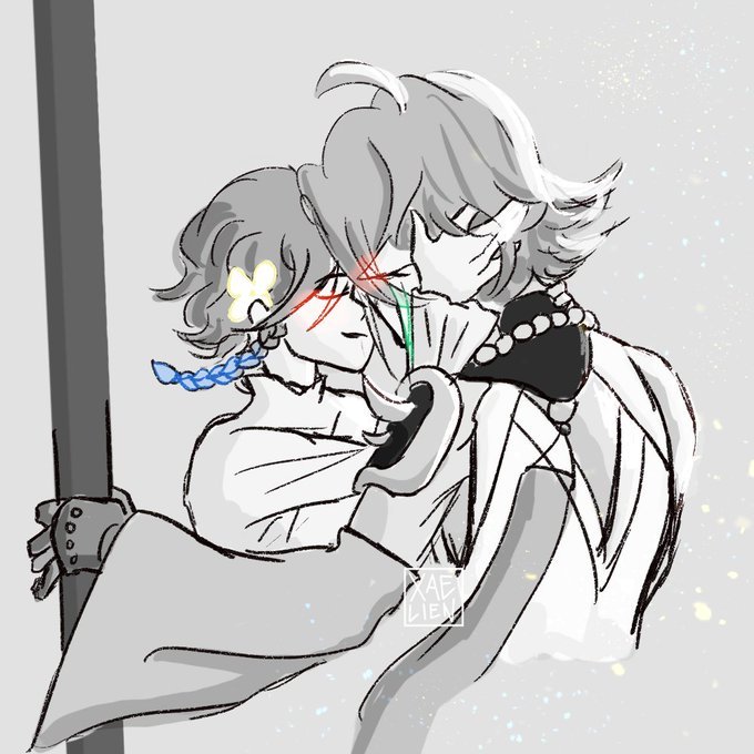 franxxaes's tweet photo. ART TRAIN CHOO CHOO 🚂🚃🚃💨 @triealle @maiebora @nashhiki @shmothesheep @millimacis https://t.co/AmiasWvwPT