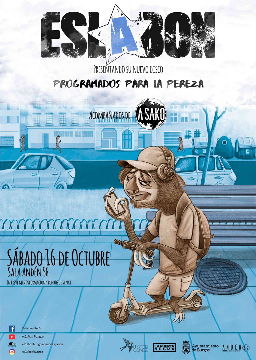 A la tercera va la vencida!
Nuestro concierto de presentación de nuestro último disco ya tiene fecha... Guardadla y en breve os daremos más información!