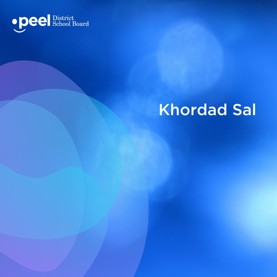 Khordad Sal Mubarak to all who are celebrating today in our community.