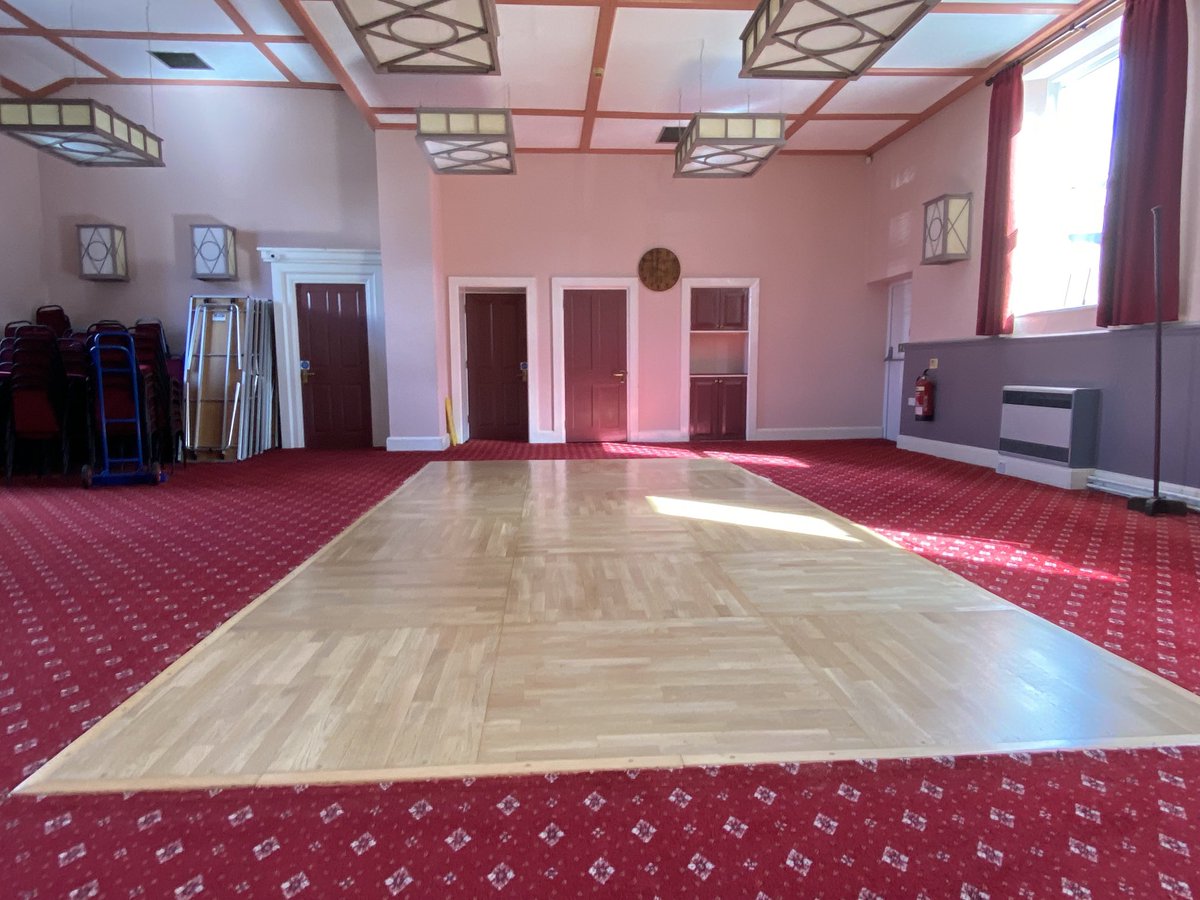 PMOCWFreemasons's tweet photo. Kendal Masonic Hall Dance floor has been sanded down &amp; retreated https://t.co/wyDo36Edf6
