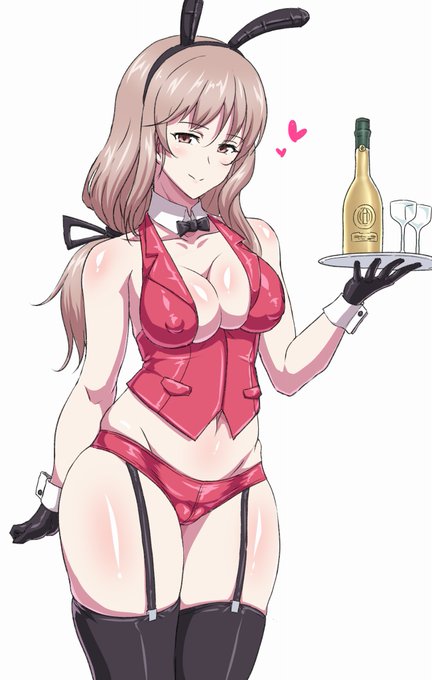 #バニーの日 バニー描いたことねぇな…と思ってたけど千代バニー描いてたわ!!! 