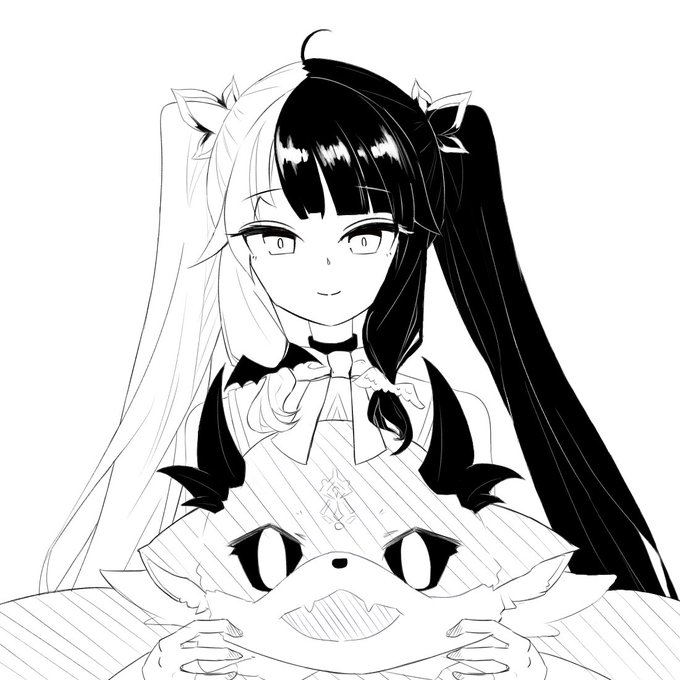 あくまじ結構好きだから積極的にコラボしてくれ
#でびるさまにささげるえ  #れなの鳥っくあーと 