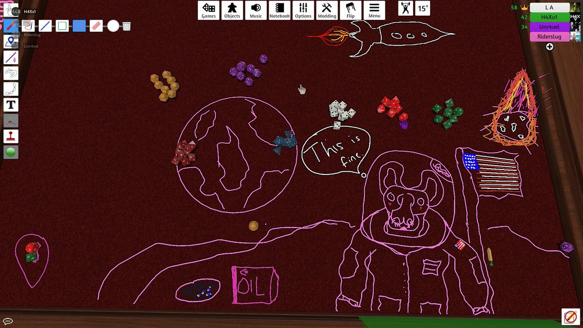 Lexion (@its_lexion) on Twitter photo Waiting for the last person for the online Pen&Paper session Waiting for the last person for the online Pen&Paper session