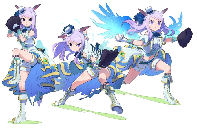 Q.誰のフォームをマネてるでしょう? 