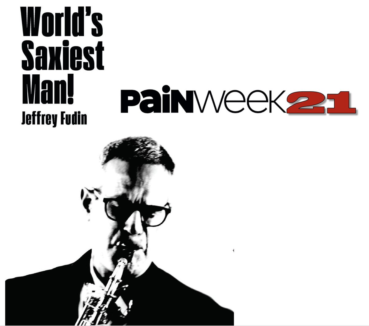 PharmacyPodcast's tweet photo. Dr. Jeffrey Fudin PharmD @JeffreyFudin is a favorite #PAINWeek21 educator & the World's Saxiest Man!
by @PAINWeek --thank you for recognizing #Pharmacist champions like Dr. Fudin
#worldsaxiestman #painweek #bowtiesthatbind #inspiration https://t.co/NR799o9s3T