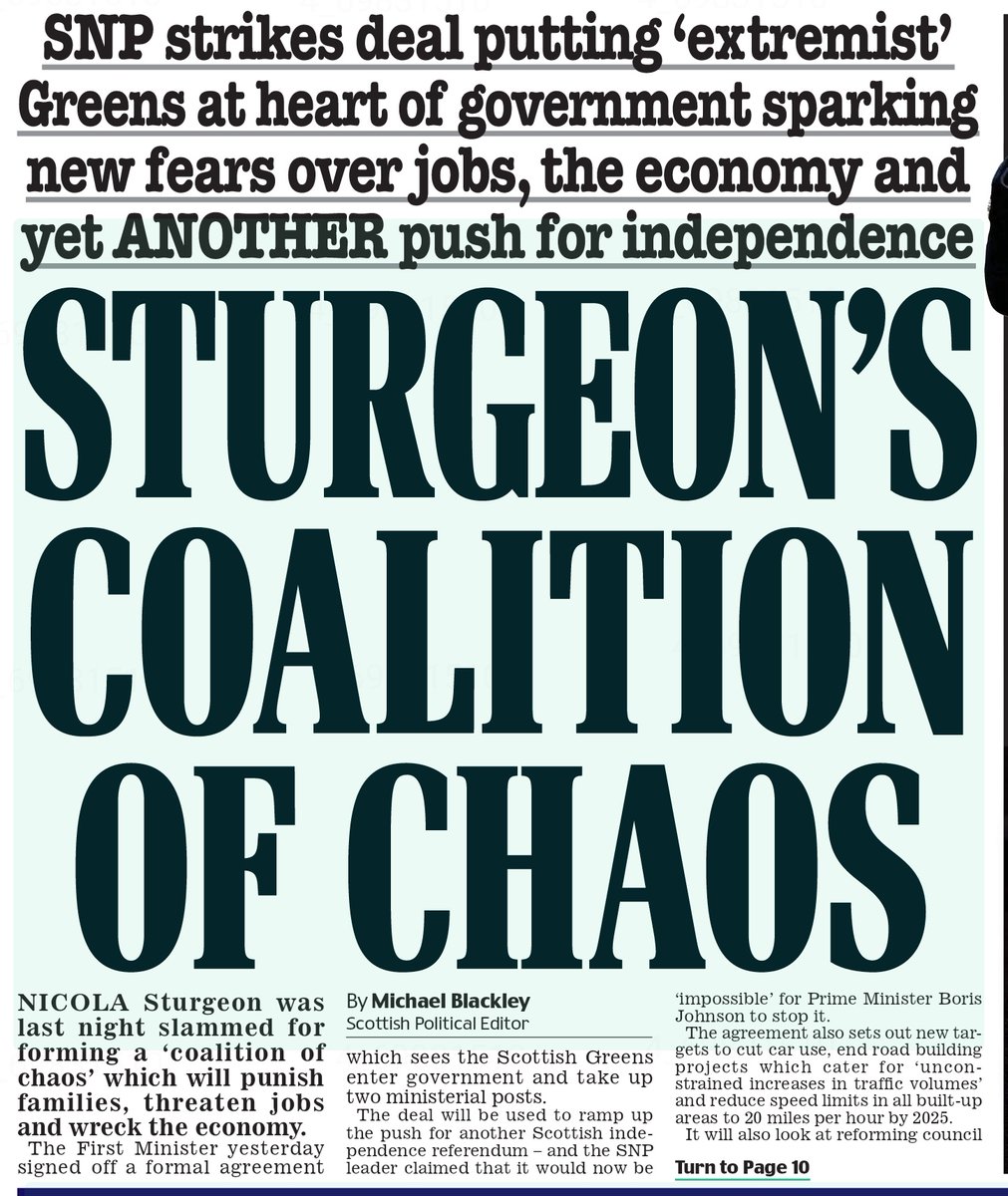AgentP22's tweet image. Remember, this is nothing to do with saving the planet.

It's a marriage of convenience based on Sturgeon's desperate attempt to break up the UK.