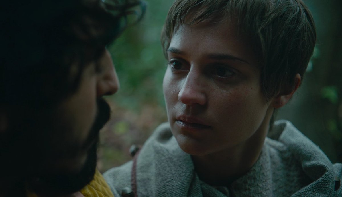 vikanderarchive's tweet photo. alicia vikander as ‘essel’ and ‘lady’ in the green knight https://t.co/q5LVXHiyFr